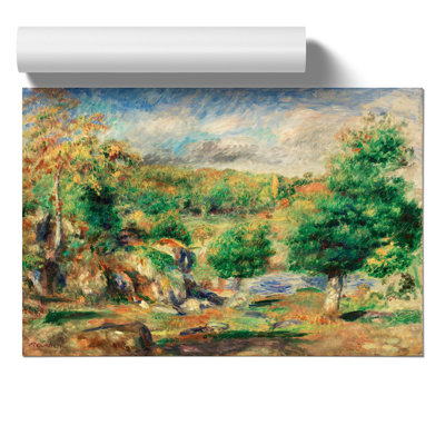 Chestnut Trees by Pierre-Auguste Renoir - Unframed Painting