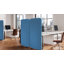 Panneau de séparation de pièce autoportant, mur de séparation de pièce mobile 29 po x 65 po pour bureau, maison, studio, salle de classe, cobalt-95943806