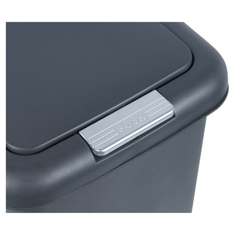 Plastic Step On Rubbish Bin - 45L