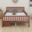 Storage Bed Frame For Kids, Wood Bed With 2 Drawers, Platform Bed With Guardrails On Both Sides For Kids, Girls, Boys-284623387-284623388