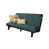 Suede Blue Polyester