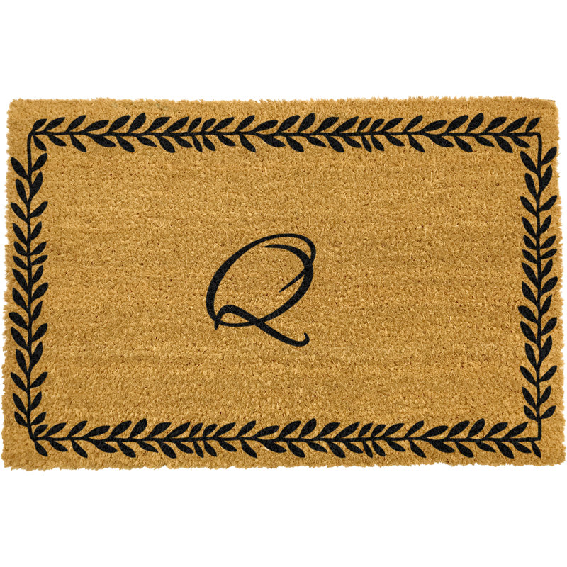 Branum Non-Slip Outdoor Doormat, Q