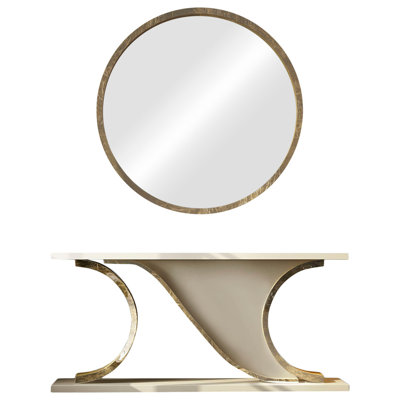 Saphire Solid Wood Console Table
