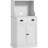 White Dining Room Cabinet - With Adjustable Shelf And Storage Drawer For Appliances With Space