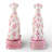 Porcelain Whippet Figurines – Teal Dots (Set of 2)-125969124
