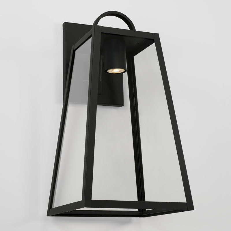Wall Light, Black, 23.25" H x 12" W x 13"D
