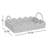 Fraga Handwoven Coffee Table Tray with Scalloped Edge-365564922