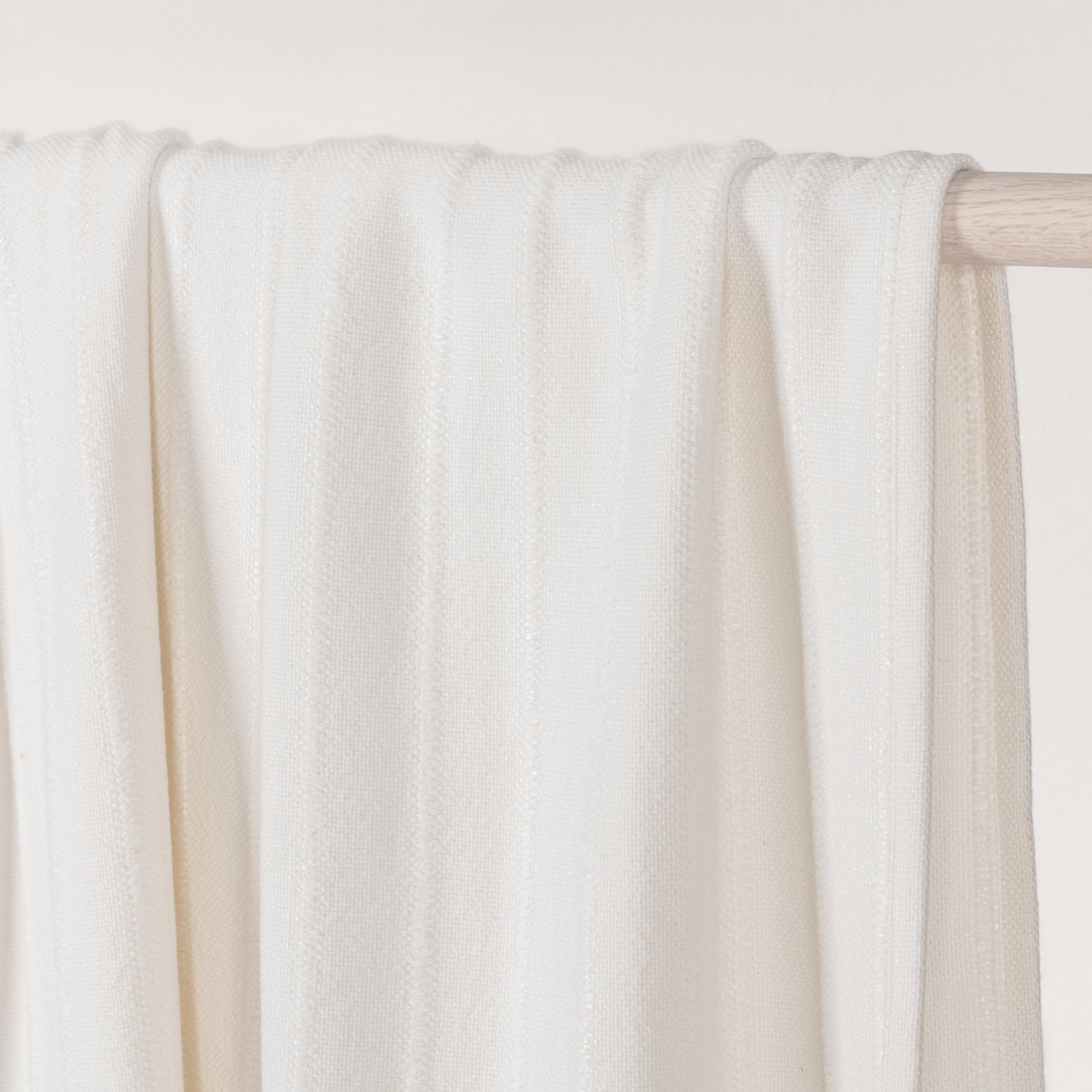 Beatris Throw Blanket, White Striped