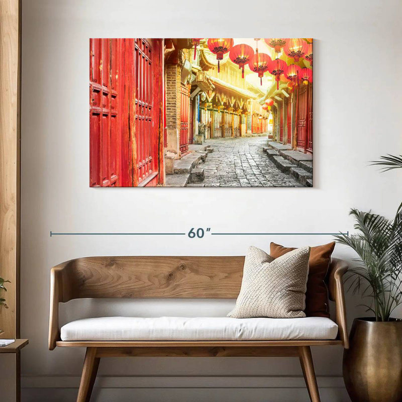 Lanternes Ravi Lijiang Street, H 30 po x l 45 po