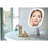 Touch Highlight Makeup Mirror with LED Light and Detachable Base, Double Power System, Touch Sensor-54878495