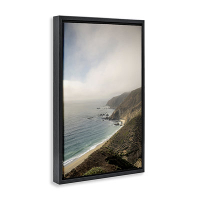  Wild Beach Coast Floater Canvas by Crystal Lynn Collins