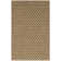 Byrne Black/Brown Chevron Indoor/Outdoor Area Rug