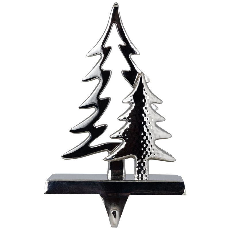 Porte-chaussette de Noël double pin - 7 po