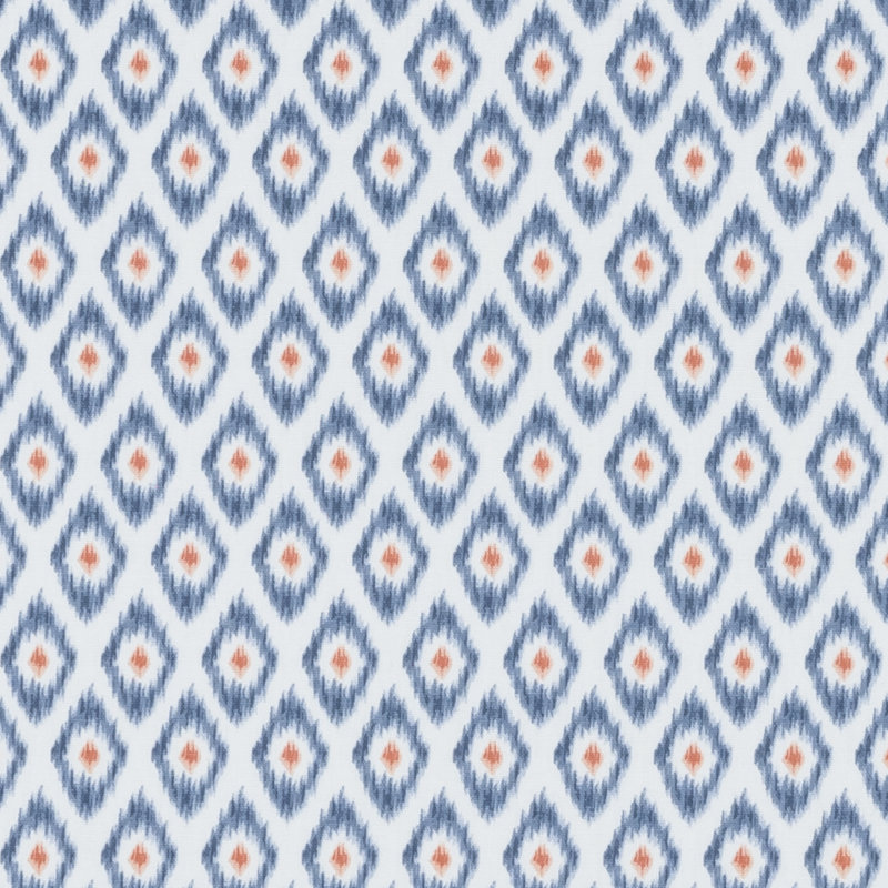 Co-Ordinates Fabric, Denim/Spice