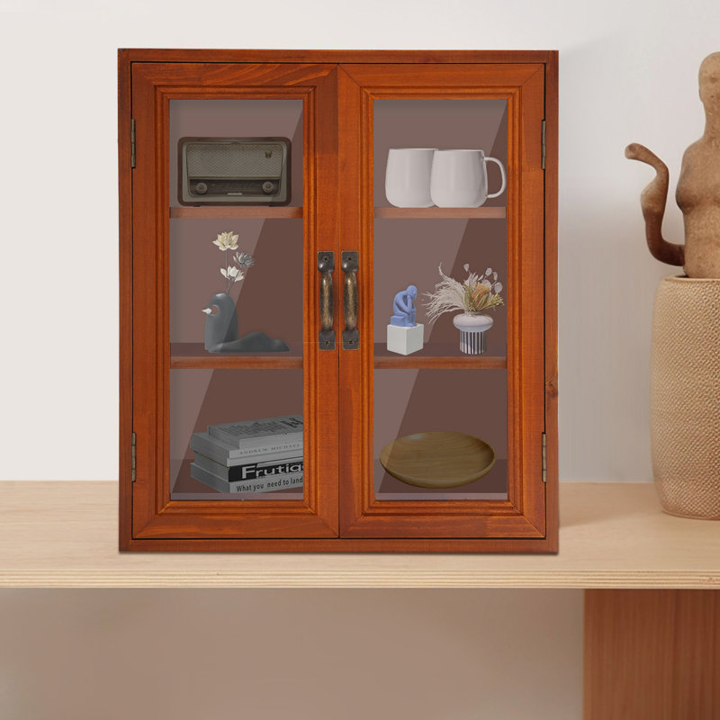 Armoire de rangement en bois 3 portes