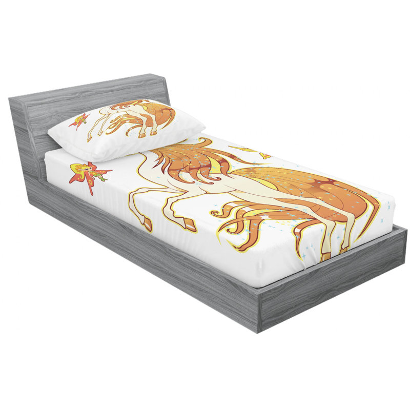 Microfiber Sheet Set, Twin XL Sheet Set with Fitted Sheet