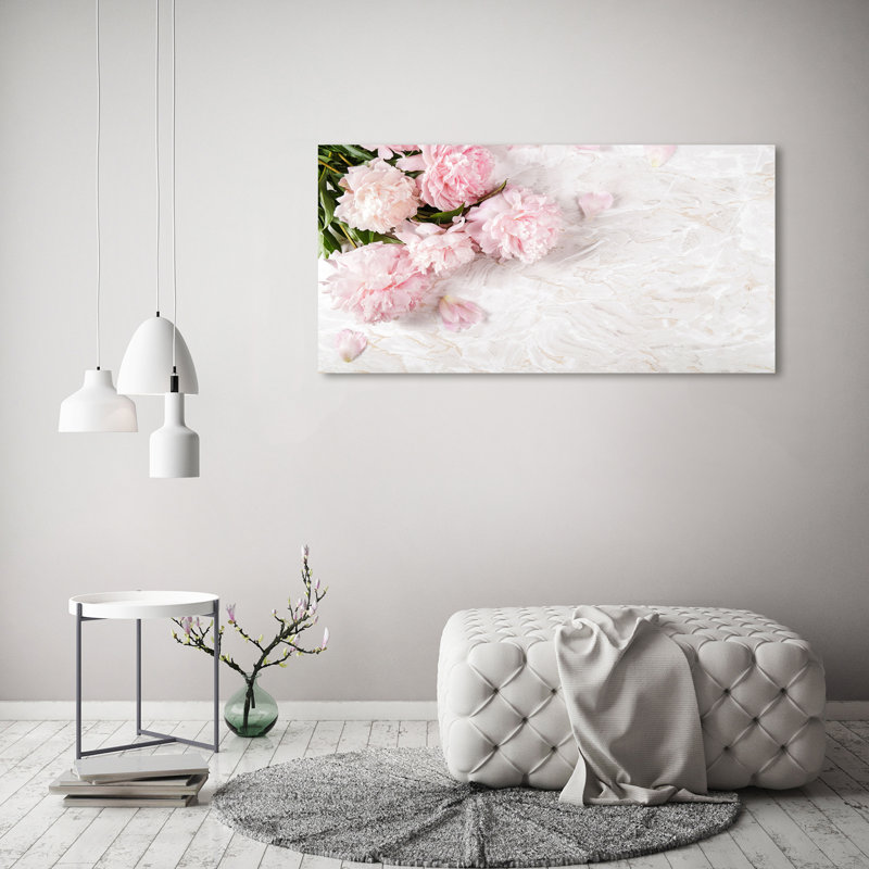 Peonies - Wrapped Canvas Print