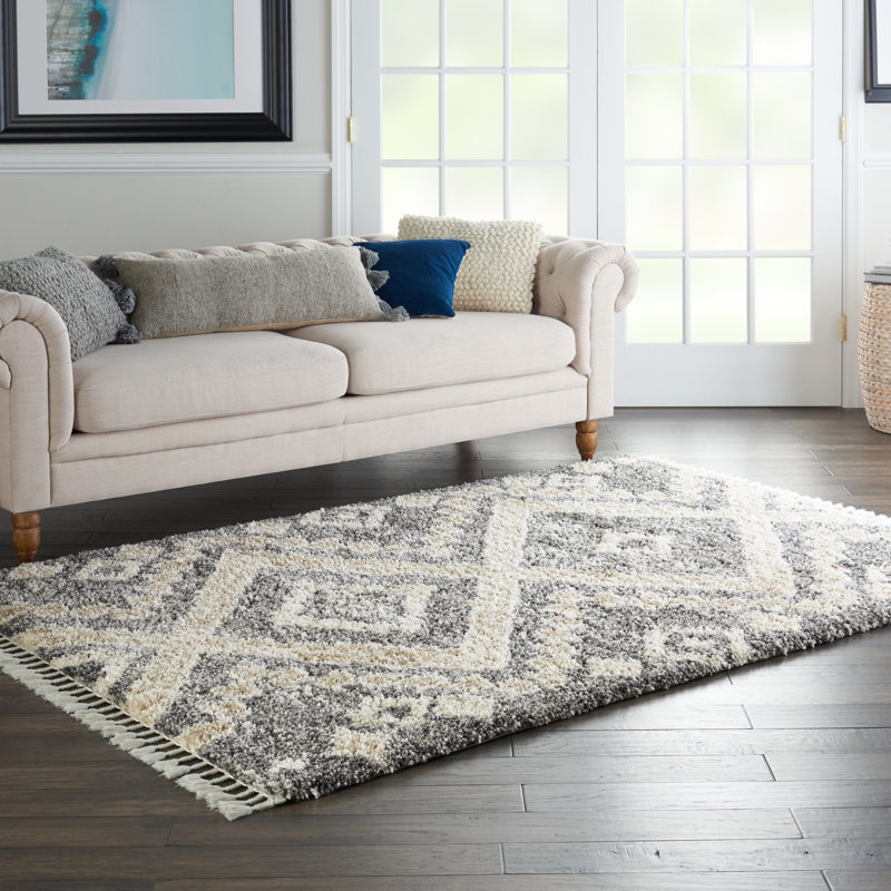 Southwestern Shag Area Rug, Rectangle 239 x 320cm