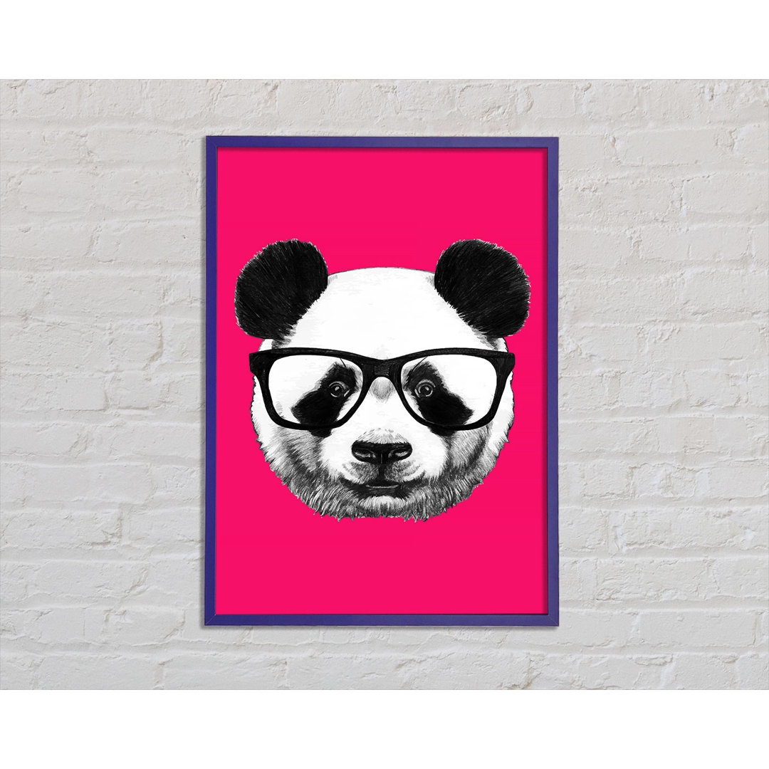 Funky Panda - Einzelner Bilderrahmen Kunstdrucke