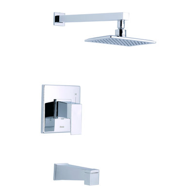 Mid-Town Pressure Balanced Tub and Shower Faucet