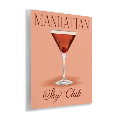  «Manhattan Sky Club Drink» par Hey Bre! Creative Studio