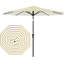 Parasol d'extérieur rayé 10 pi-1765548800