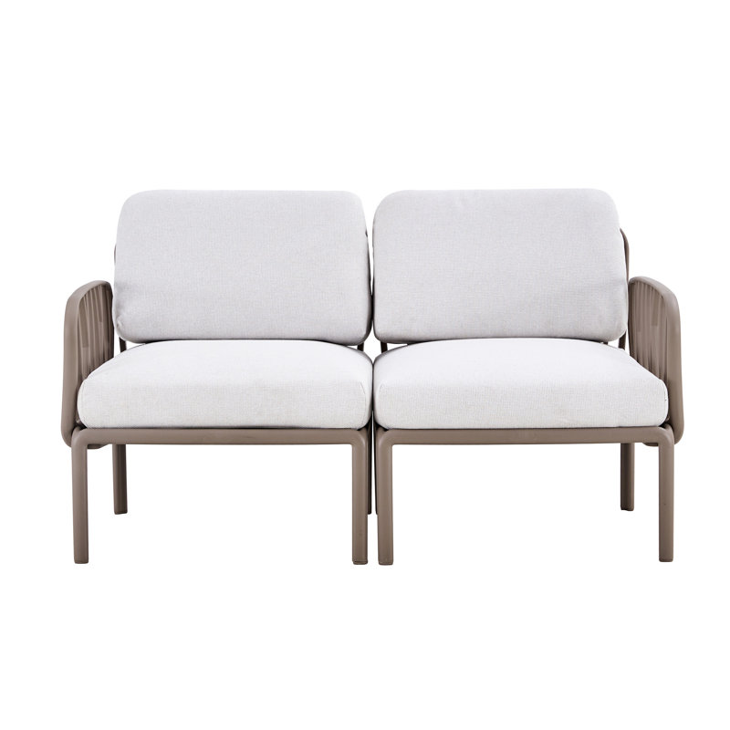 Fauteuil modulaire d'extérieur pour cour arrière - Plastique confortable pour l'intérieur et l'extérieur