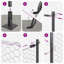 Vidaxl Hexagon Fence Steel-114621974-114621977