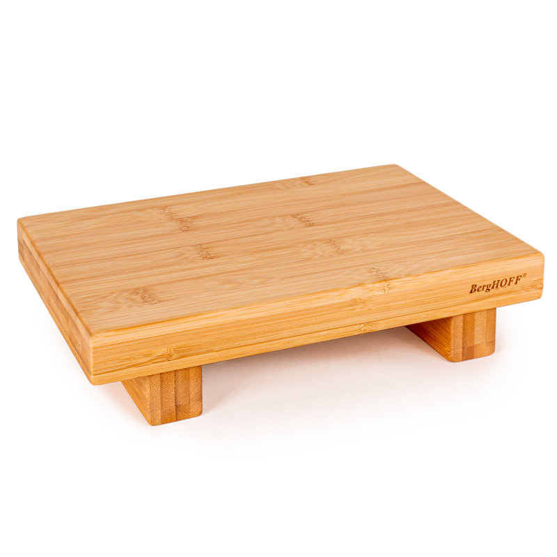 Plateau à sushi en rayonne de bambou BergHOFF, H 1 po x l 10,5 po x P 7 po