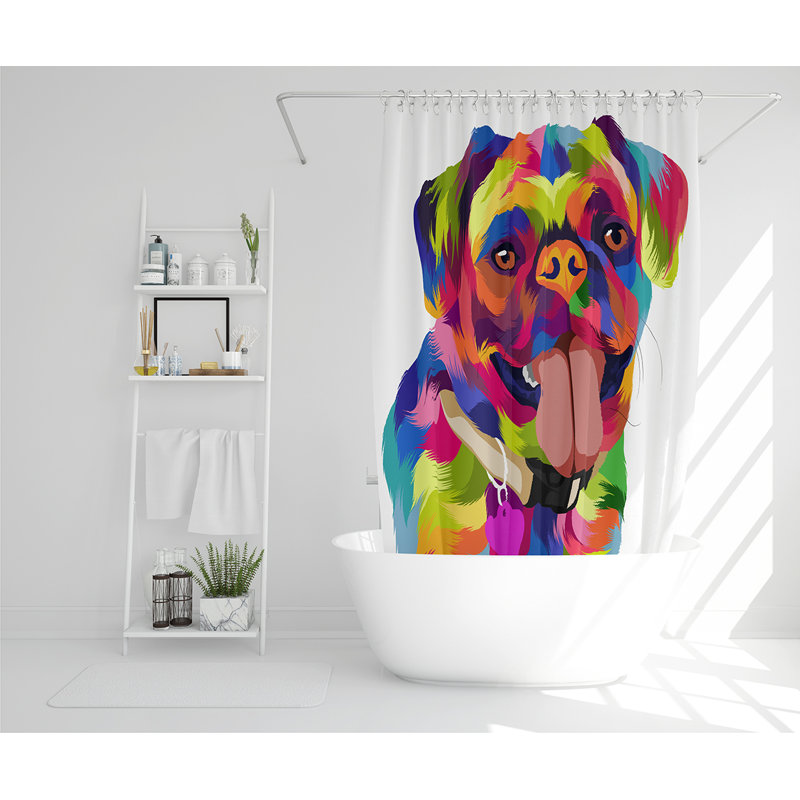 Eliyah 13 Piece Polyester Shower Curtain Set