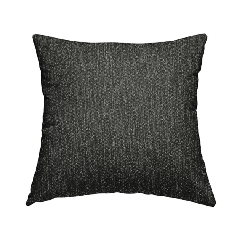 Eshter Square Cushion, 55cm H x 55cm W x 5cm D, Grey/Black
