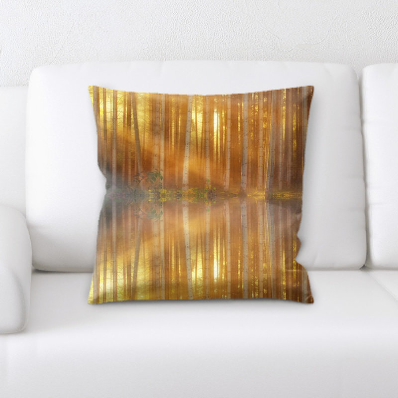 Microsuede Reversible Throw Pillow