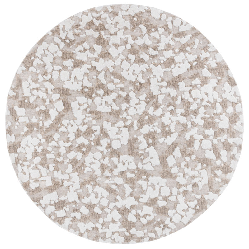 Casablanca 125 Performance Abstract Rug, Round 6'
