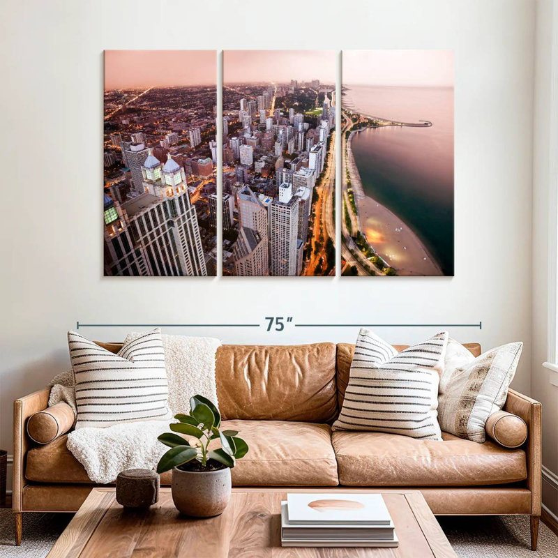 Sirci Lake Shore Drive, H 42 po x l 65 po