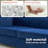 84.25" Modern Tufted Soft Velvet Round Arm Sofa for Living Room-1086379526