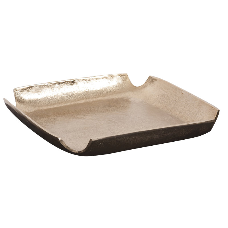 Plateau de service Demi, Or / bronze foncé