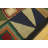 One-of-a-Kind 3'2" x 6'4" 1920s Rectangle Wool Area Rug in Green and Ivory
