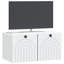 Unfinished TV Stand for TVs up to 65" with Fireplace Included