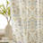 Clara Floral Damask Patterned Window Back Tab Rod Pocket Curtains Bedroom - Light Blocking Darkening Window Panels, Set of 2-828749593-828749598