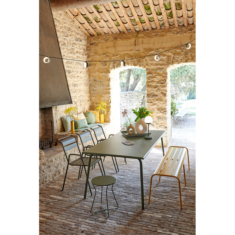 Cocotte Outdoor Round Side Table, Storm Gray