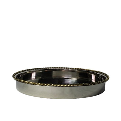 Plateau en acier inoxydable Brundon