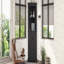 Grande armoire d'angle avec portes pour le salon, la salle de bain, la salle à manger ou la cuisine-2080401