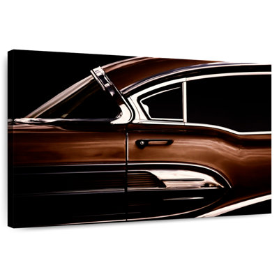 Voiture brune rétro Mehar
