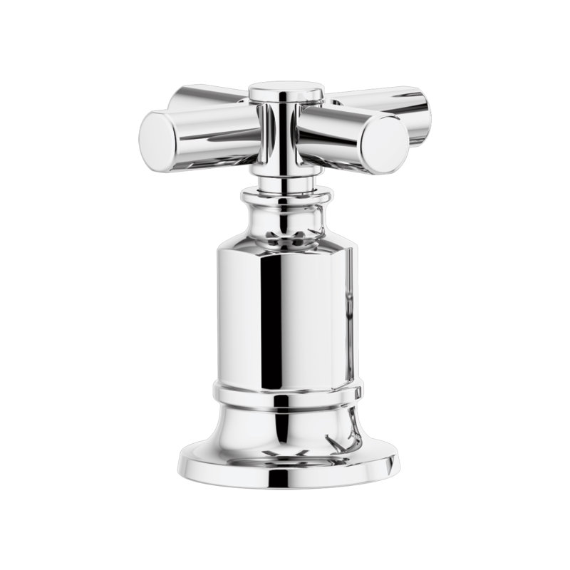 Invari® Roman Tub Faucet, Cross, Polished Chrome