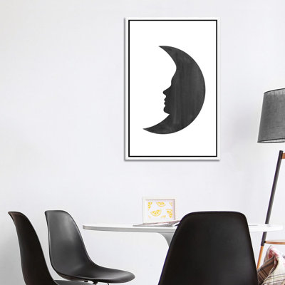 Woman Moon by Whales Way - Print on Canvas