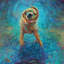 «Shakin 'Off the Blues» par Iris Scott - reproduction sur toile-18757035-74384895-74384900