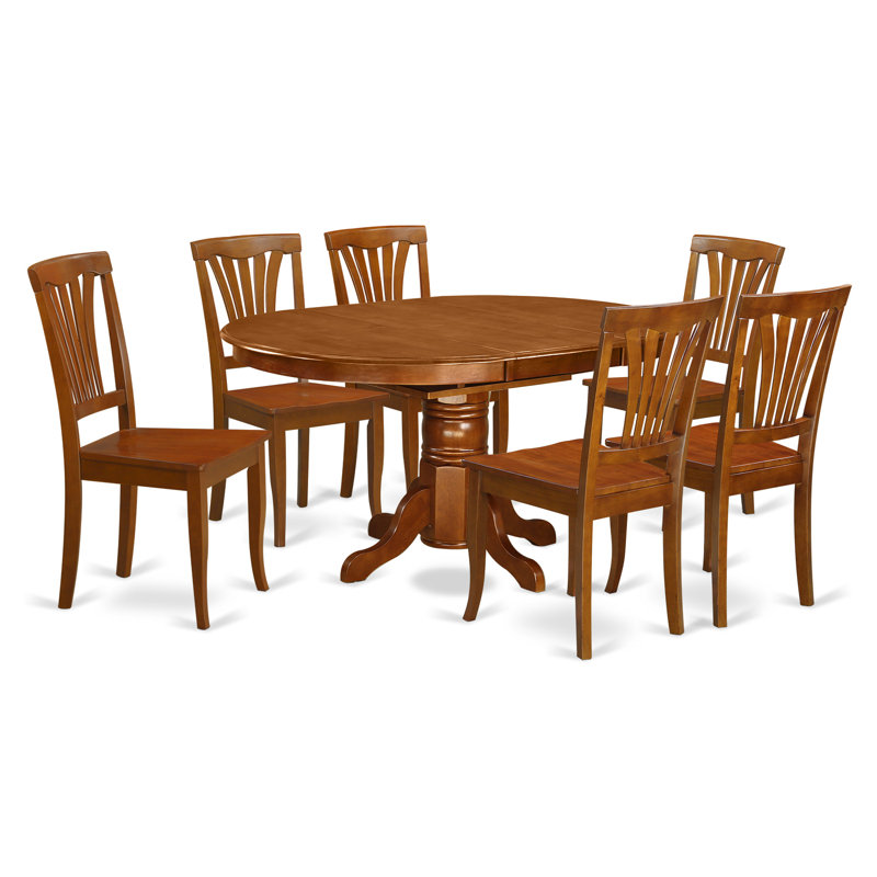 Ensemble de table de salle à manger 5 pièces pour 4 personnes comprenant une table de cuisine ovale avec rallonge papillon et 4 chaises de coin-repas, 42 x 60 pouces, lin blanc
