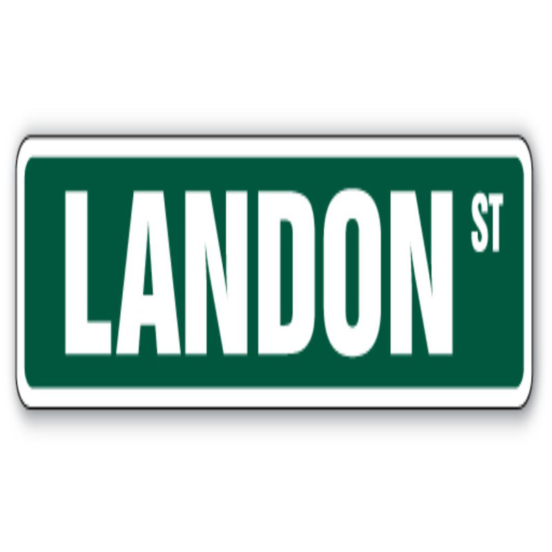 Enseigne pour chambre d’enfant LANDON Street