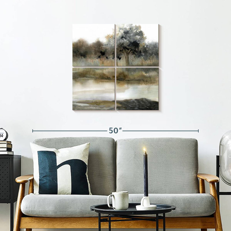 Alvord Silent Waters II, 26" H x 26" W