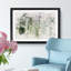 Bird Flying by the Waterfall Watercolour - Picture Frame Graphic Art Print-56739805-56739808